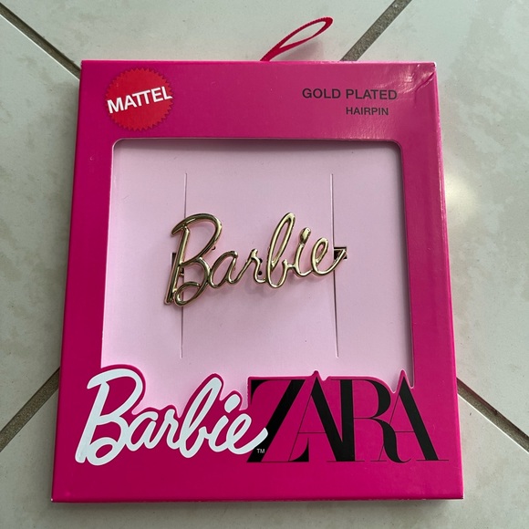 Barbie ? ZARA Gold Plated Hairpin ? by MATTEL